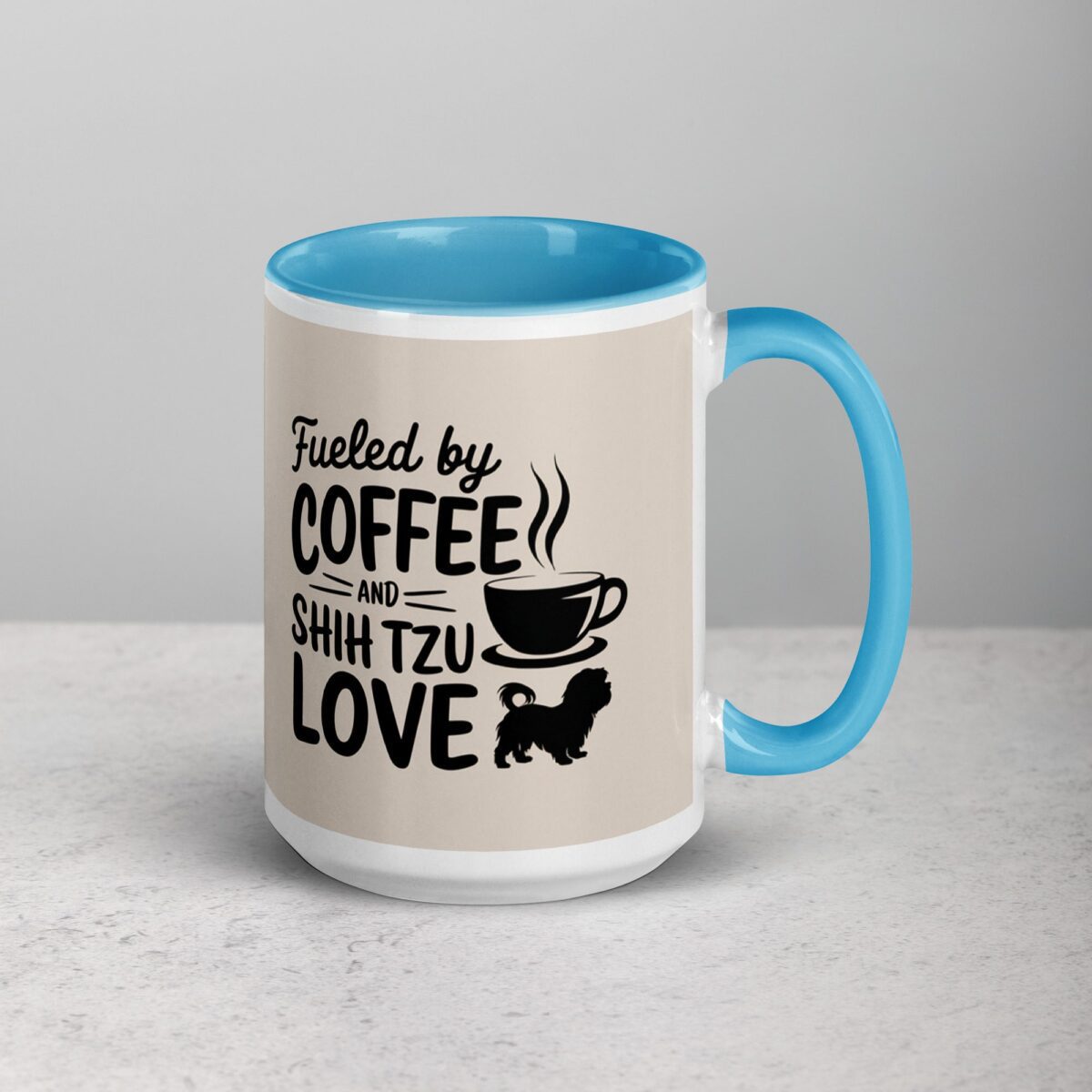 Fueled by Coffee and Shih Tzu Love Mug - Image 18