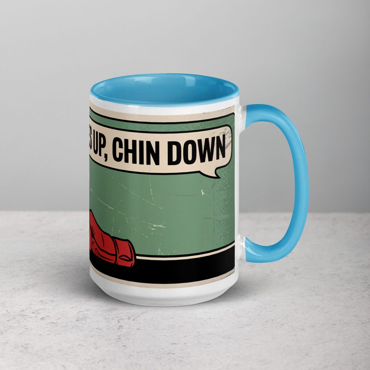 Gloves Up, Chin Down Boxing Mug - Image 18
