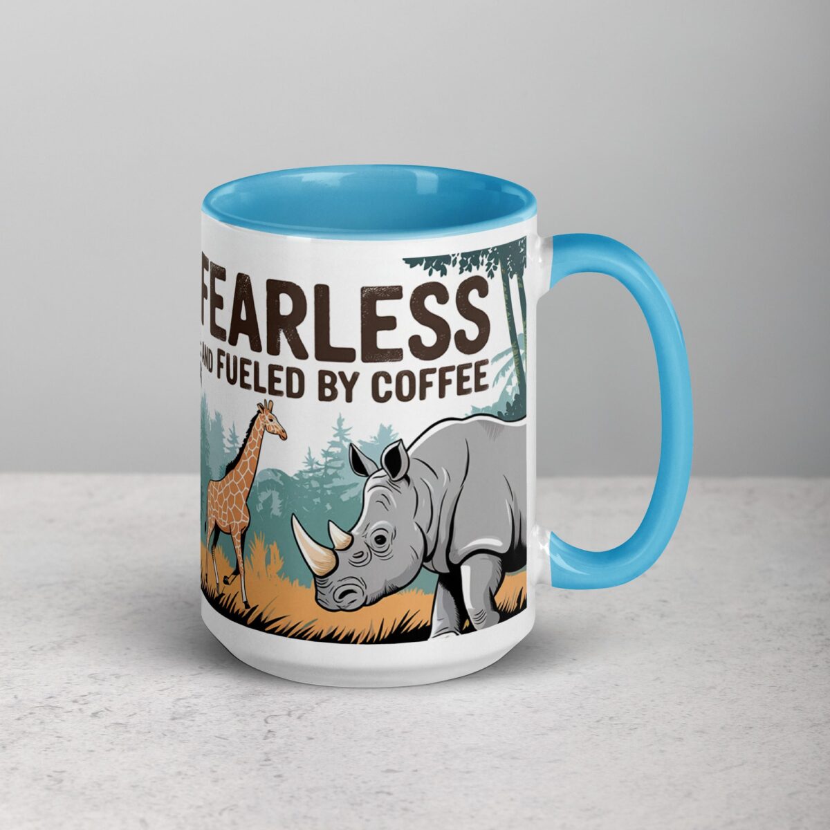 Fearless and Fueled by Coffee Lion Mug - Image 18