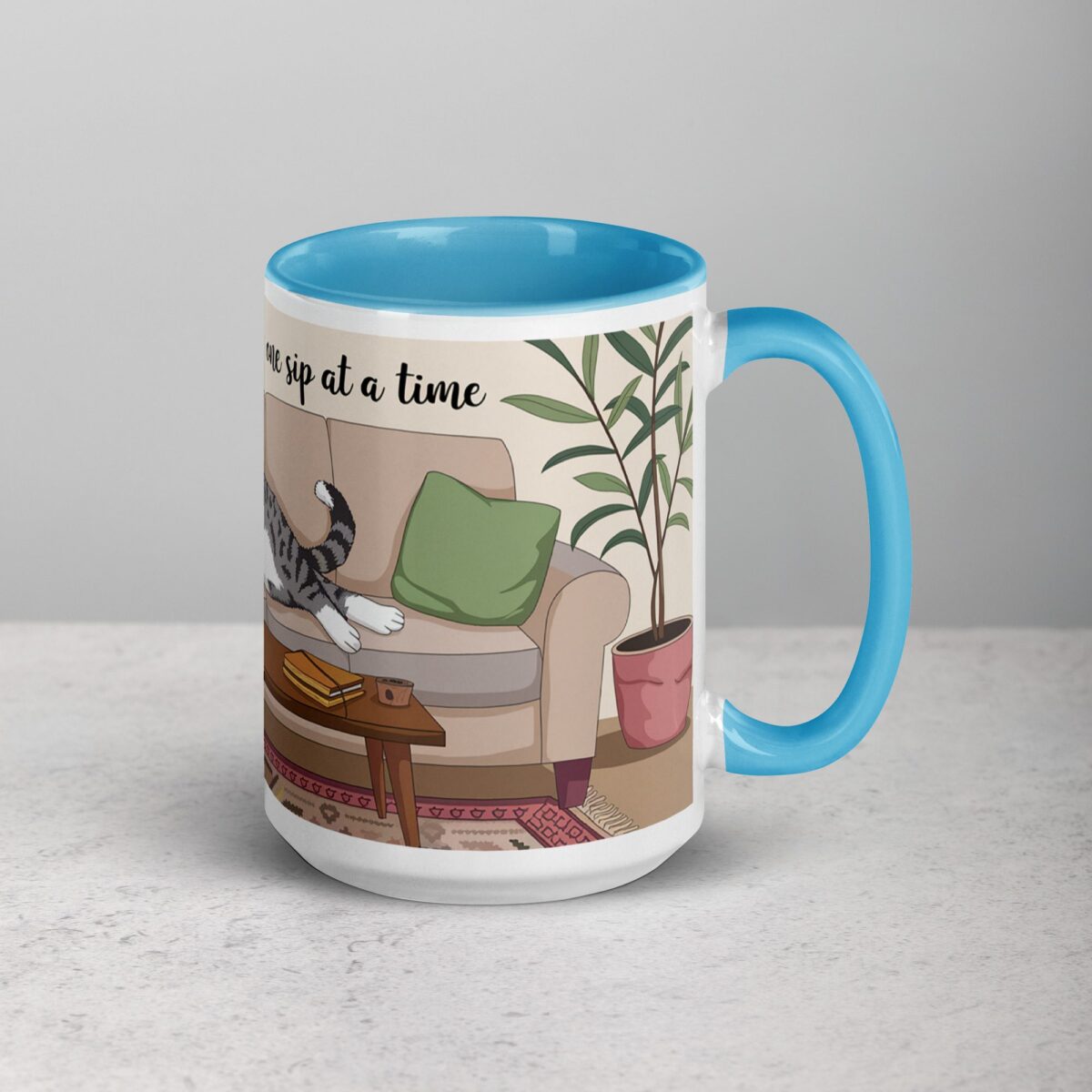 Feline Fine, One Sip at a Time Cat Mug - Image 18