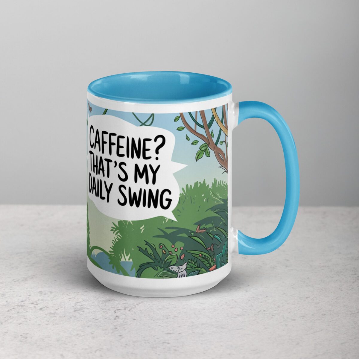 Caffeine? That’s My Daily Swing Monkey Mug - Image 18