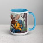 Adventure Awaits, But First Coffee Moose Mug - Image 18