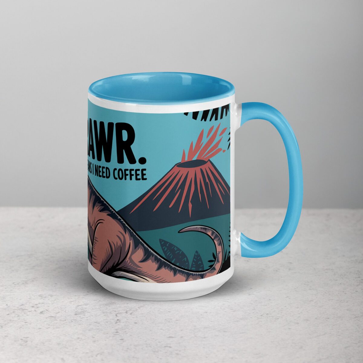 Rawr Means I Need Coffee Mug - Image 18