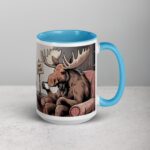 I’m Not Antler-Social, Just Caffeinating Moose Mug - Image 18