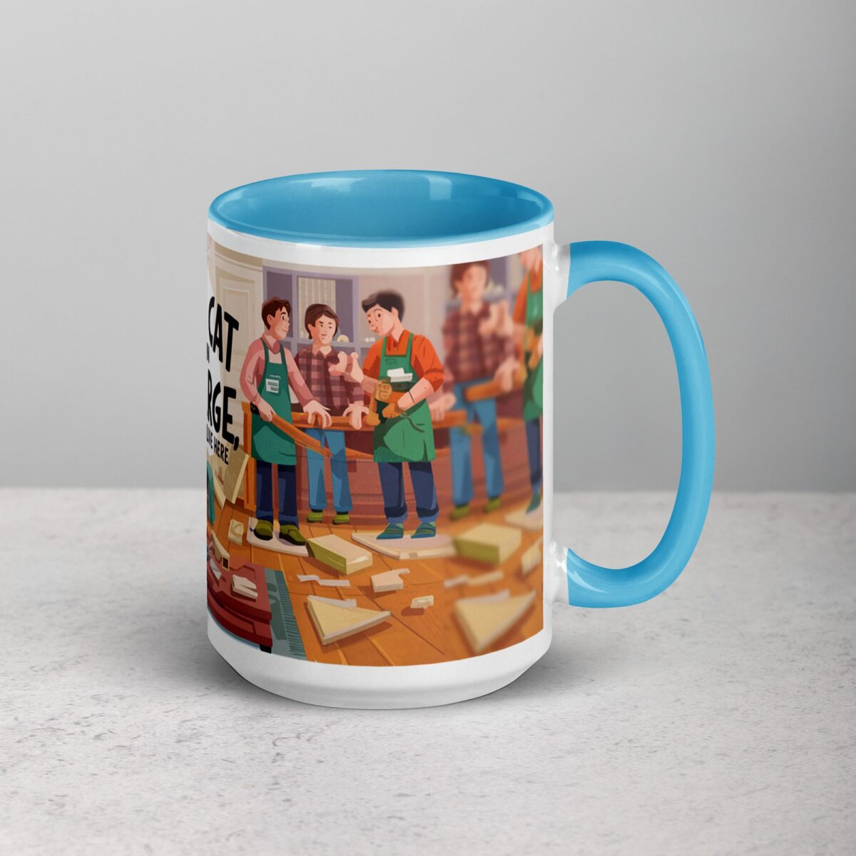 The Cat Is in Charge, We Just Live Here Mug - Image 18