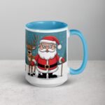 Santa Doesn’t Believe in You Either Christmas Mug - Image 18