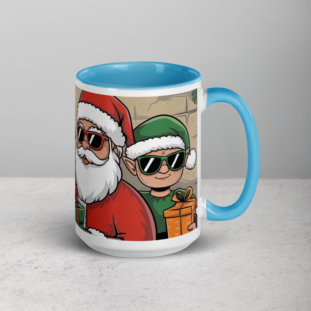 Gangsta Wrapper Christmas Santa Mug - Image 18