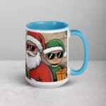 Gangsta Wrapper Christmas Santa Mug - Image 18