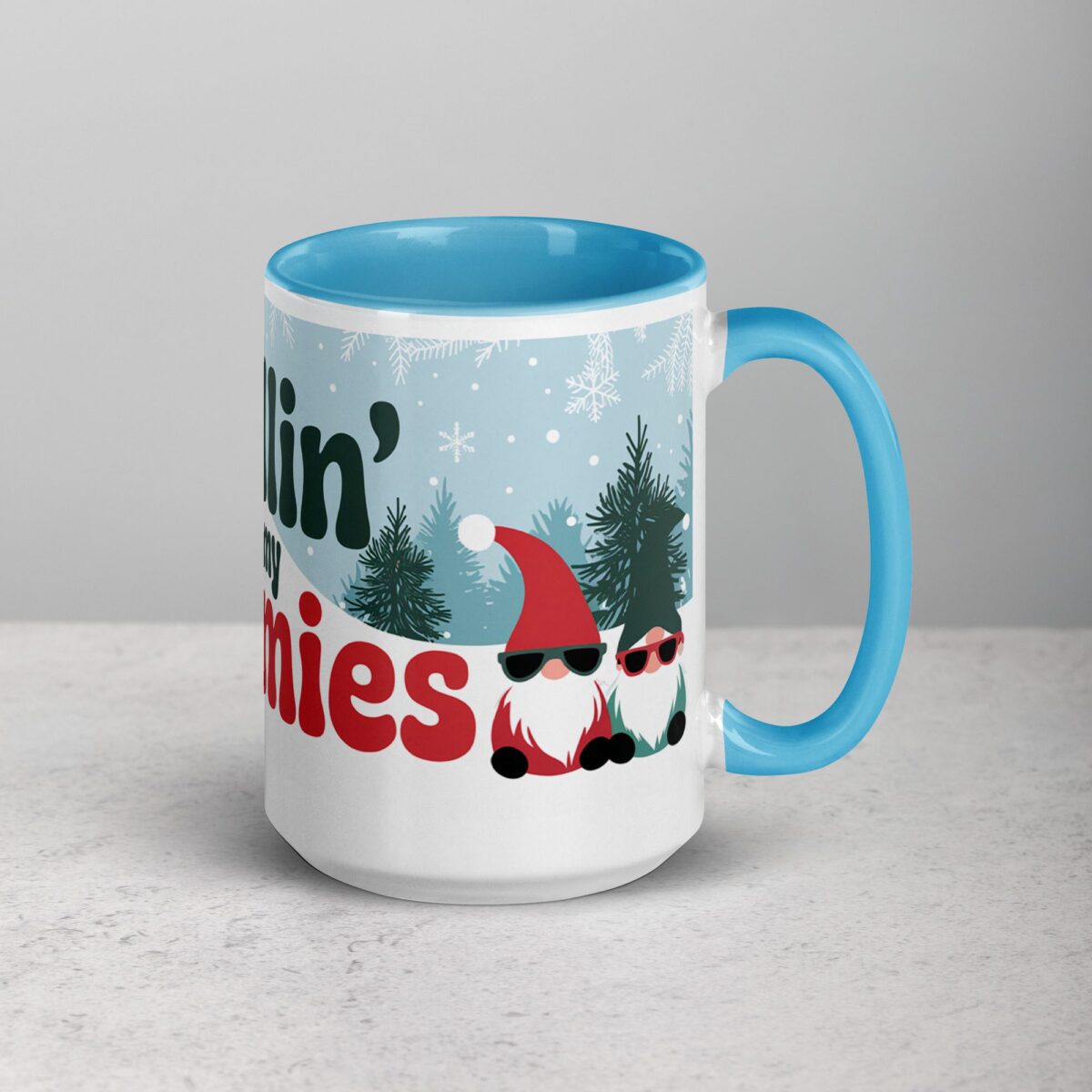 Chillin’ with My Gnomies Christmas Mug - Image 18