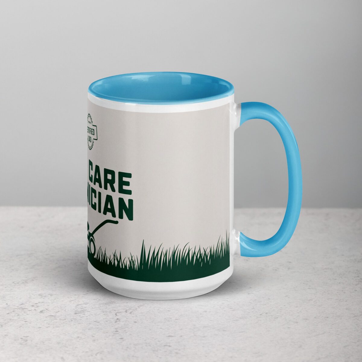 Official Lawn Care Technician Dad Coffee Mug - Image 18