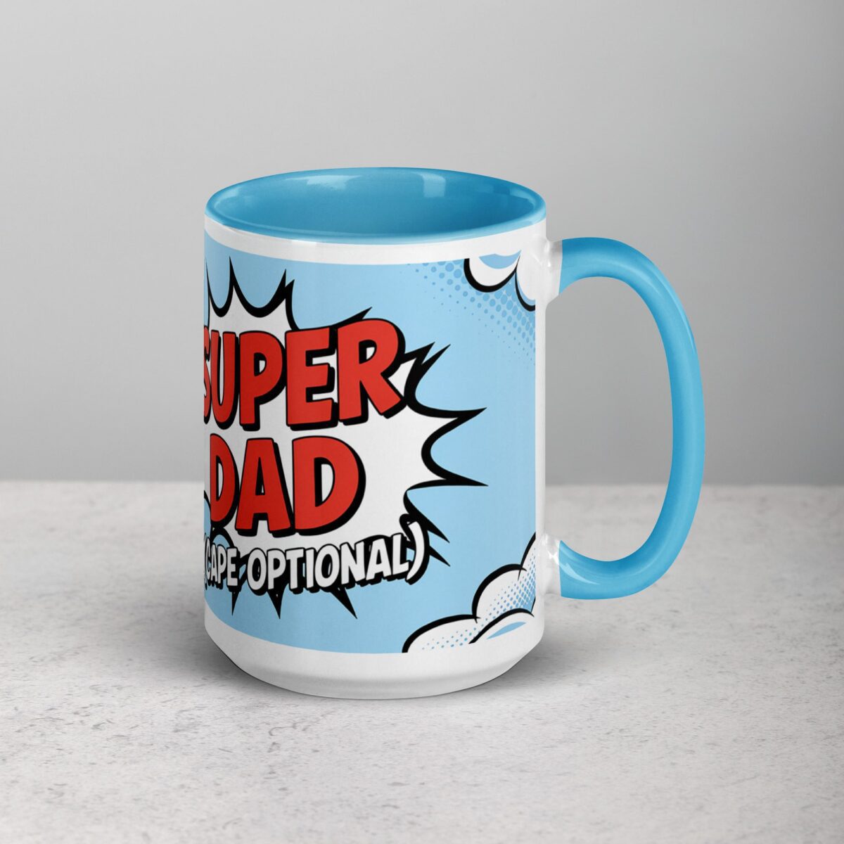 Super Dad Superhero Coffee Mug - Image 18