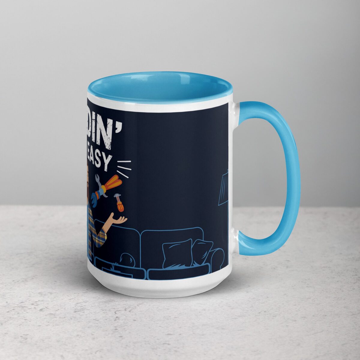 Daddin' Ain't Easy Dad Mug - Image 18
