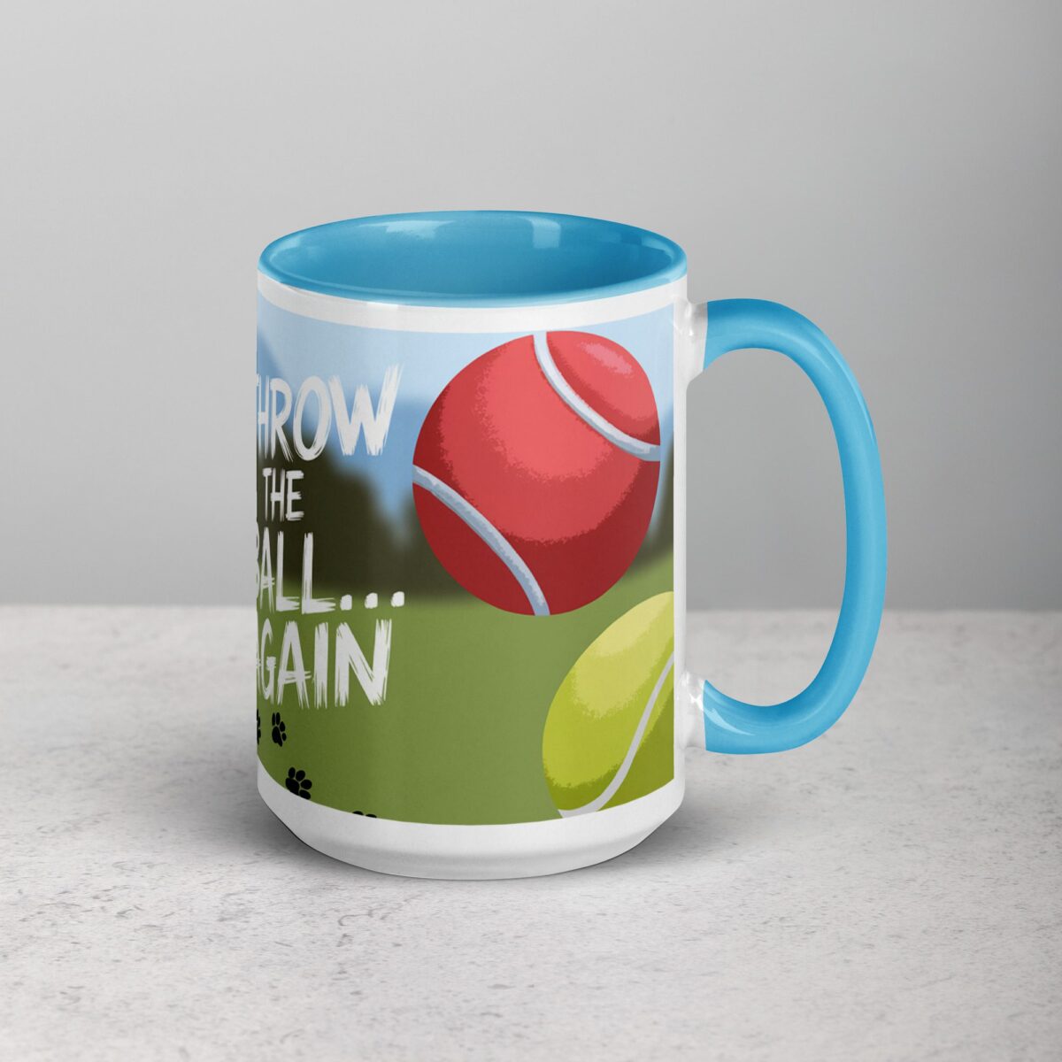 Throw the Ball… Again Dog Coffee Mug - Image 18
