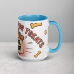 Will Work for Treats Dog Coffee Mug - Image 18