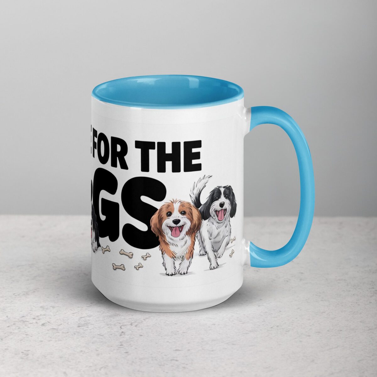 I’m Here for the Dogs Coffee Mug - Image 18