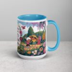 My Garden Is Full of Flowers and Grandkid Giggles Mug - Image 18