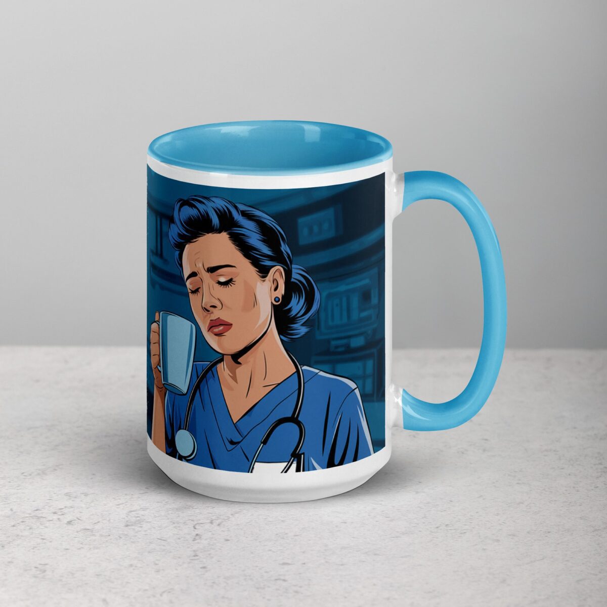 Straight Outta Night Shift Nurse Mug - Image 18