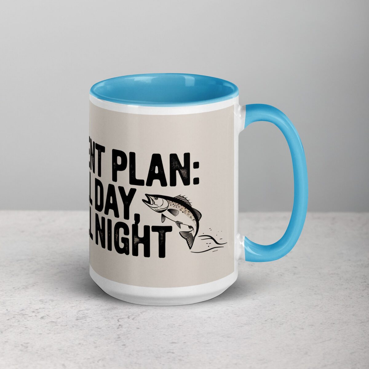 Retirement Plan: Fish All Day, Nap All Night Mug - Image 18