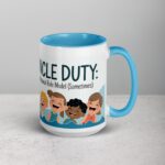 Uncle Duty: Professional Role Model (Sometimes) Coffee Mug - Image 18