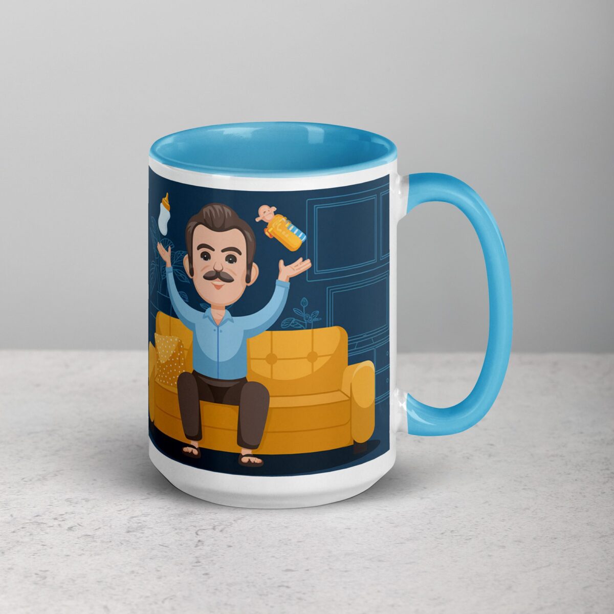Uncle: The Legend, The Myth, The Babysitter Coffee Mug - Image 18