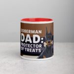 Doberman Dad: Protector of Treats Coffee Mug - Image 7