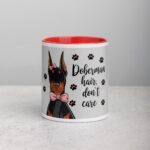 Doberman Hair, Don’t Care Coffee Mug - Image 7