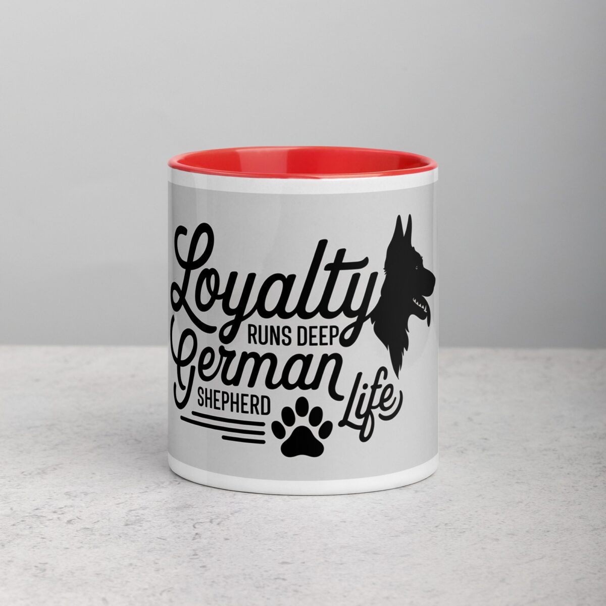 Loyalty Runs Deep: German Shepherd Life Coffee Mug - Image 7