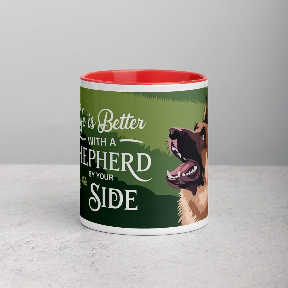 Life Is Better with a Shepherd by Your Side Coffee Mug - Image 7