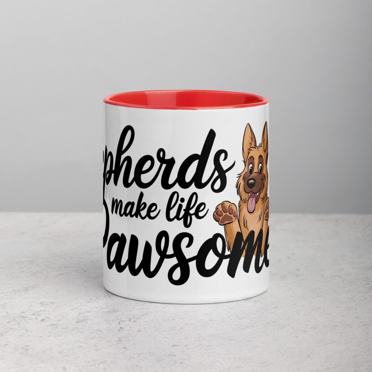 Shepherds Make Life Pawsome Coffee Mug - Image 7