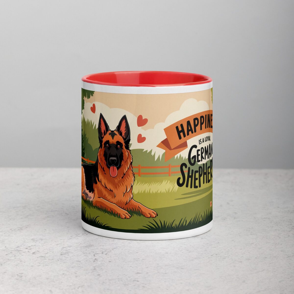 Happiness Is a Loyal German Shepherd Coffee Mug - Image 7