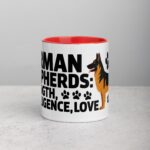 German Shepherds: Strength, Intelligence, Love Mug - Image 7
