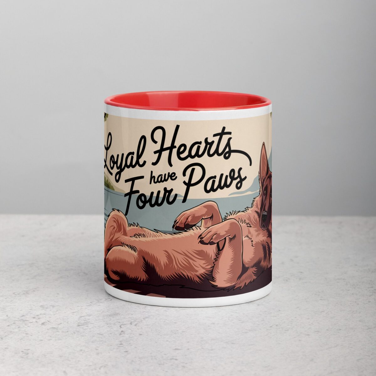 Loyal Hearts Have Four Paws Coffee Mug - Image 7