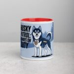 Husky Patrol: Always on Duty Coffee Mug - Image 7