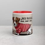 Jack Russell Hair, Don’t Care Coffee Mug - Image 7