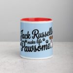 Jack Russells Make Life Pawsome Coffee Mug - Image 7