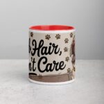 Lab Hair, Don’t Care Labrador Coffee Mug - Image 7