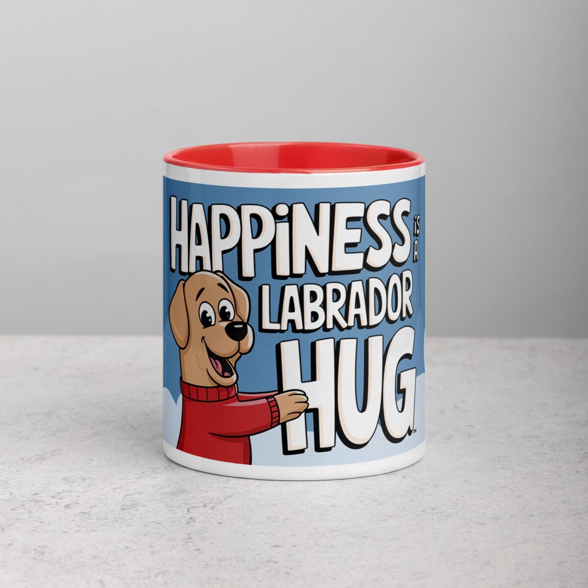 Happiness Is a Labrador Hug Coffee Mug - Image 7