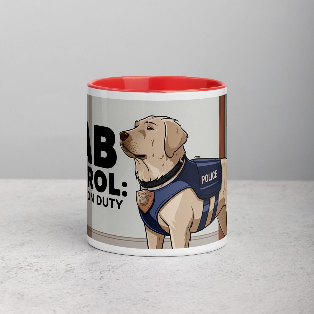 Lab Patrol: Always on Duty Coffee Mug - Image 7