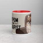 My Pom Is My Therapist Coffee Mug - Image 7