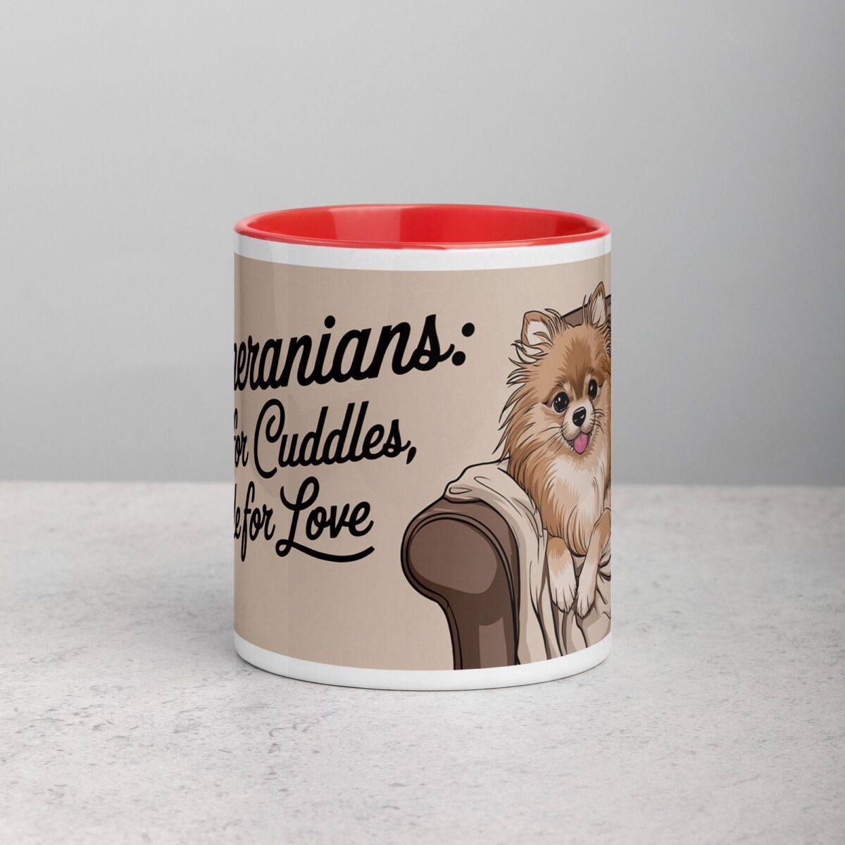 Pomeranians: Built for Cuddles, Made for Love Mug - Image 7