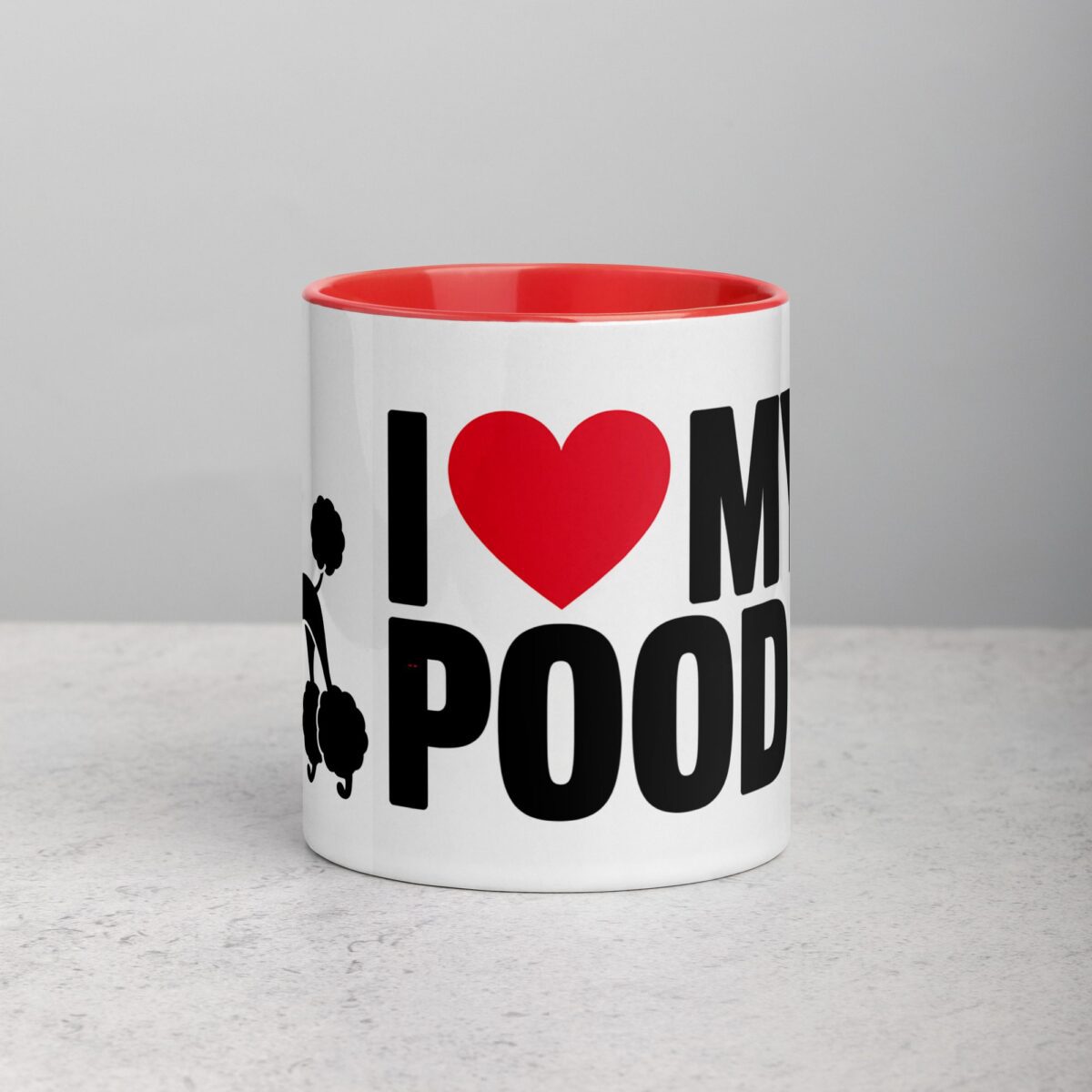 I ❤️ My Poodle Coffee Mug & Tea Cup - Image 7