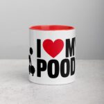 I ❤️ My Poodle Coffee Mug & Tea Cup - Image 7