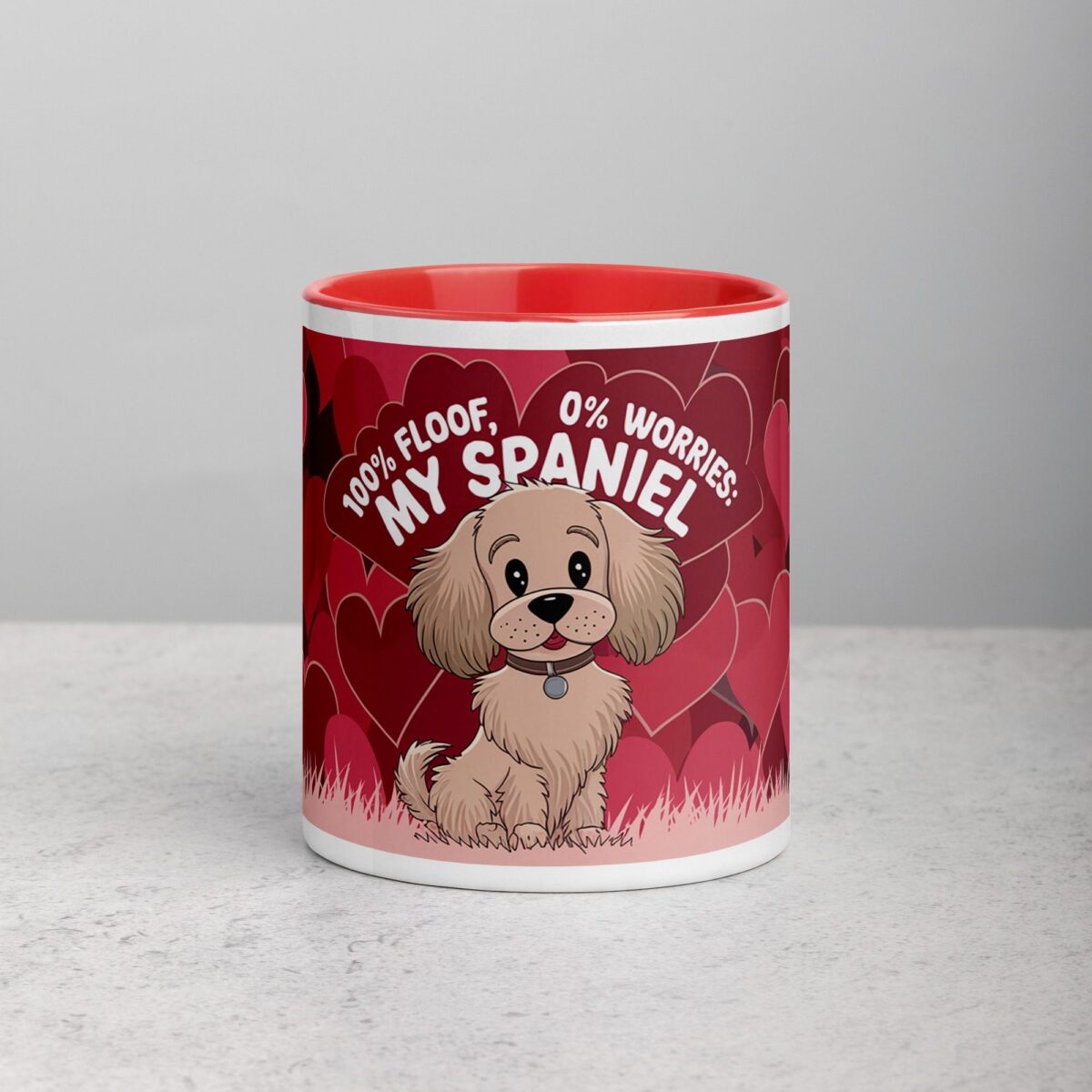 100% Floof, 0% Worries: My Spaniel Coffee Mug - Image 7