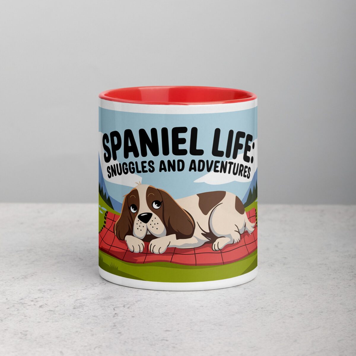 Spaniel Life: Snuggles and Adventures Coffee Mug - Image 7