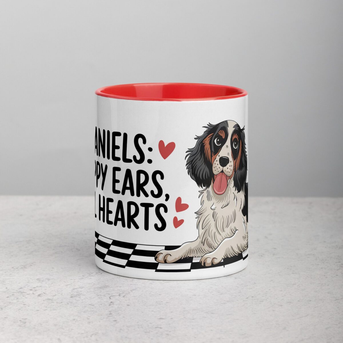 Spaniels: Floppy Ears, Full Hearts Coffee Mug - Image 7