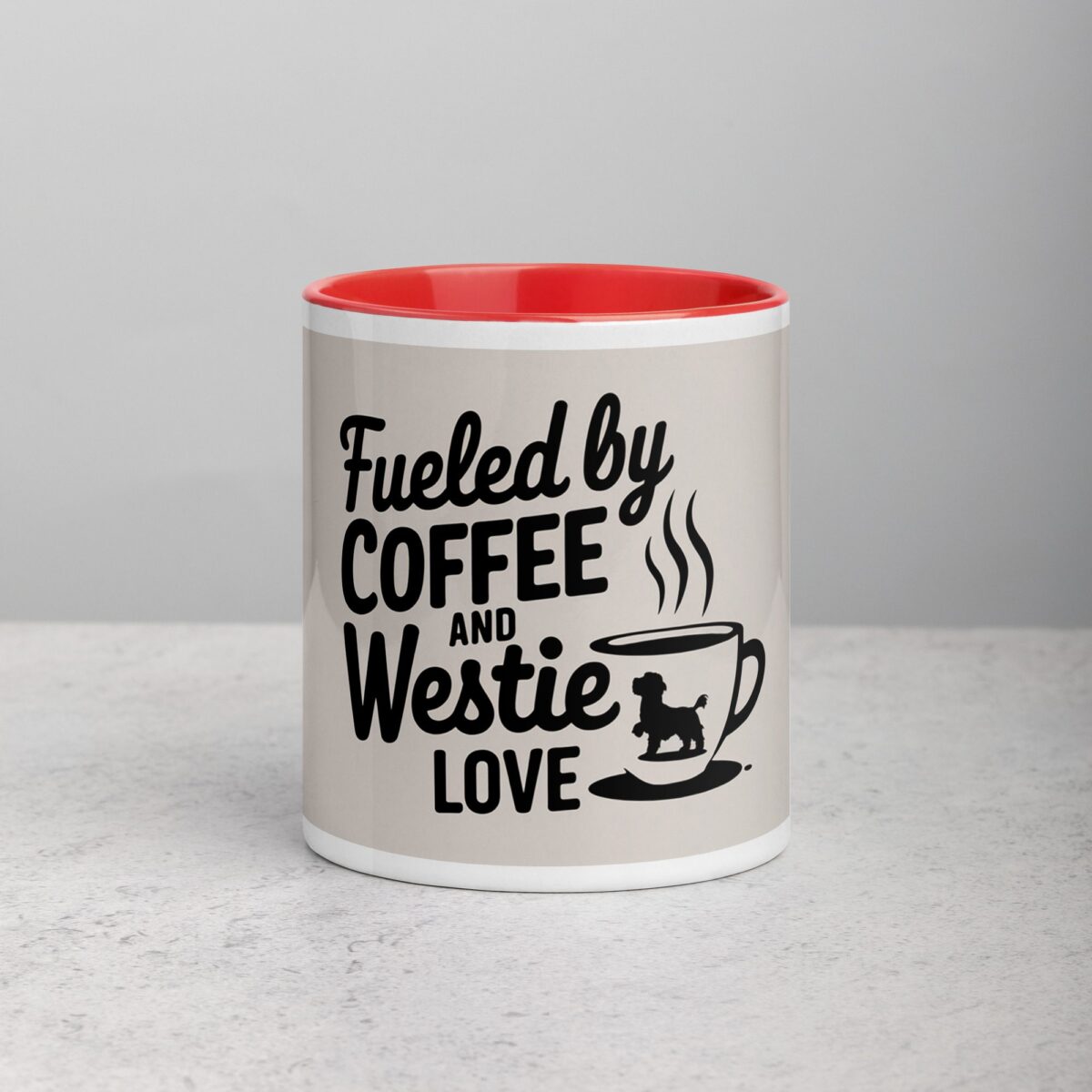 Fueled by Coffee and Westie Love Mug - Image 7
