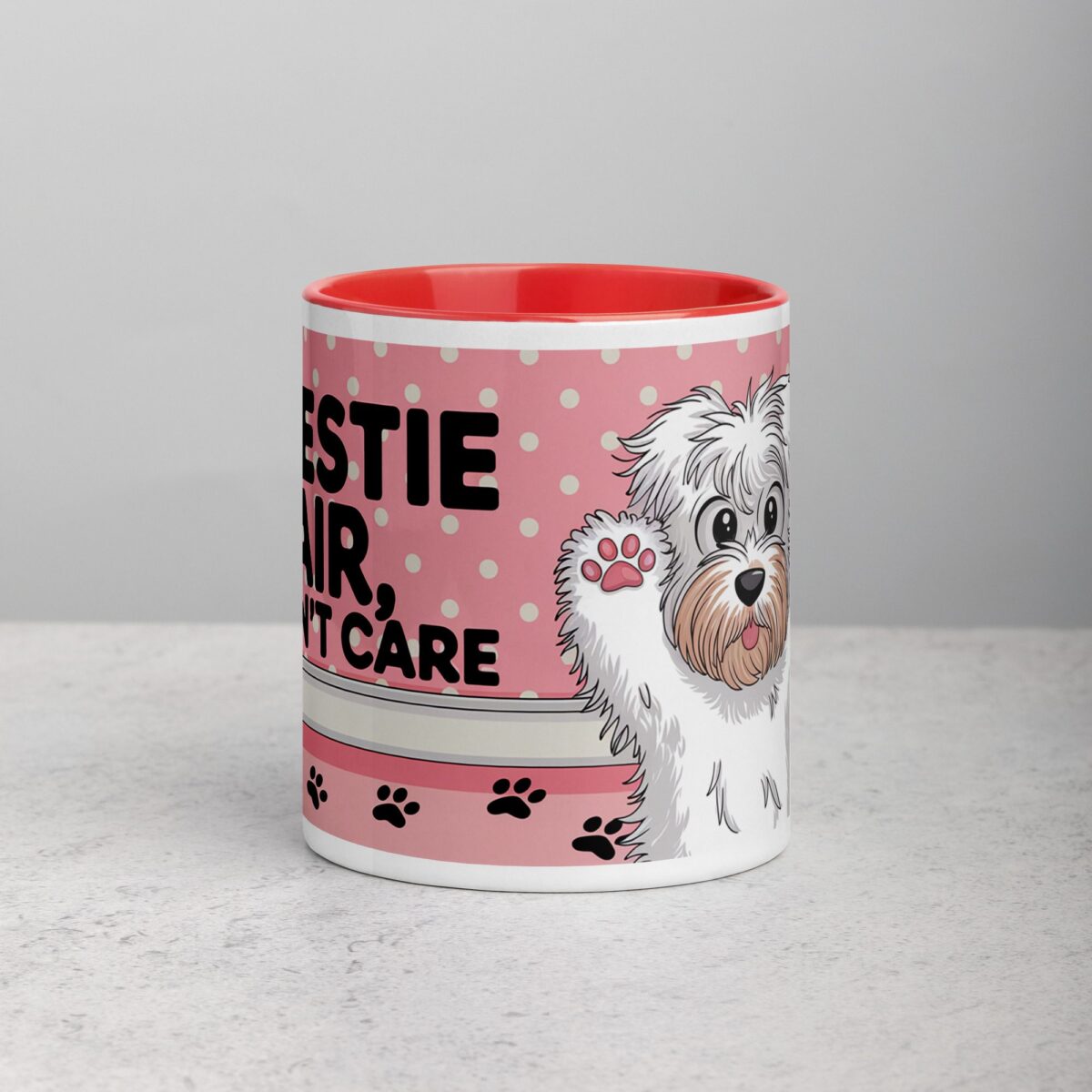 Westie Hair, Don’t Care Coffee Mug - Image 7