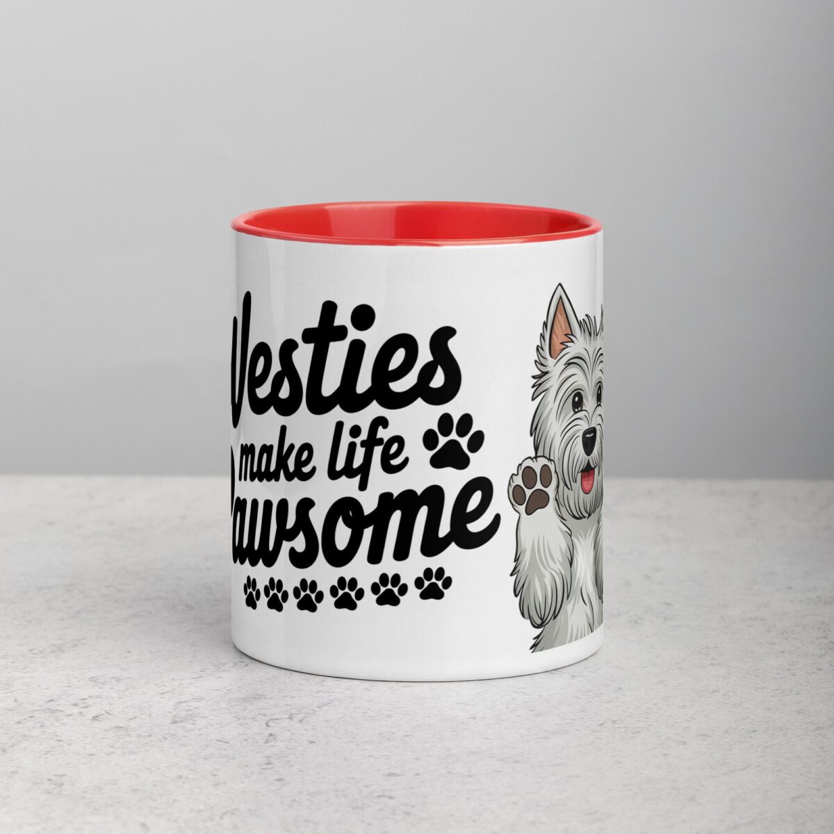 Westies Make Life Pawsome Coffee Mug - Image 7