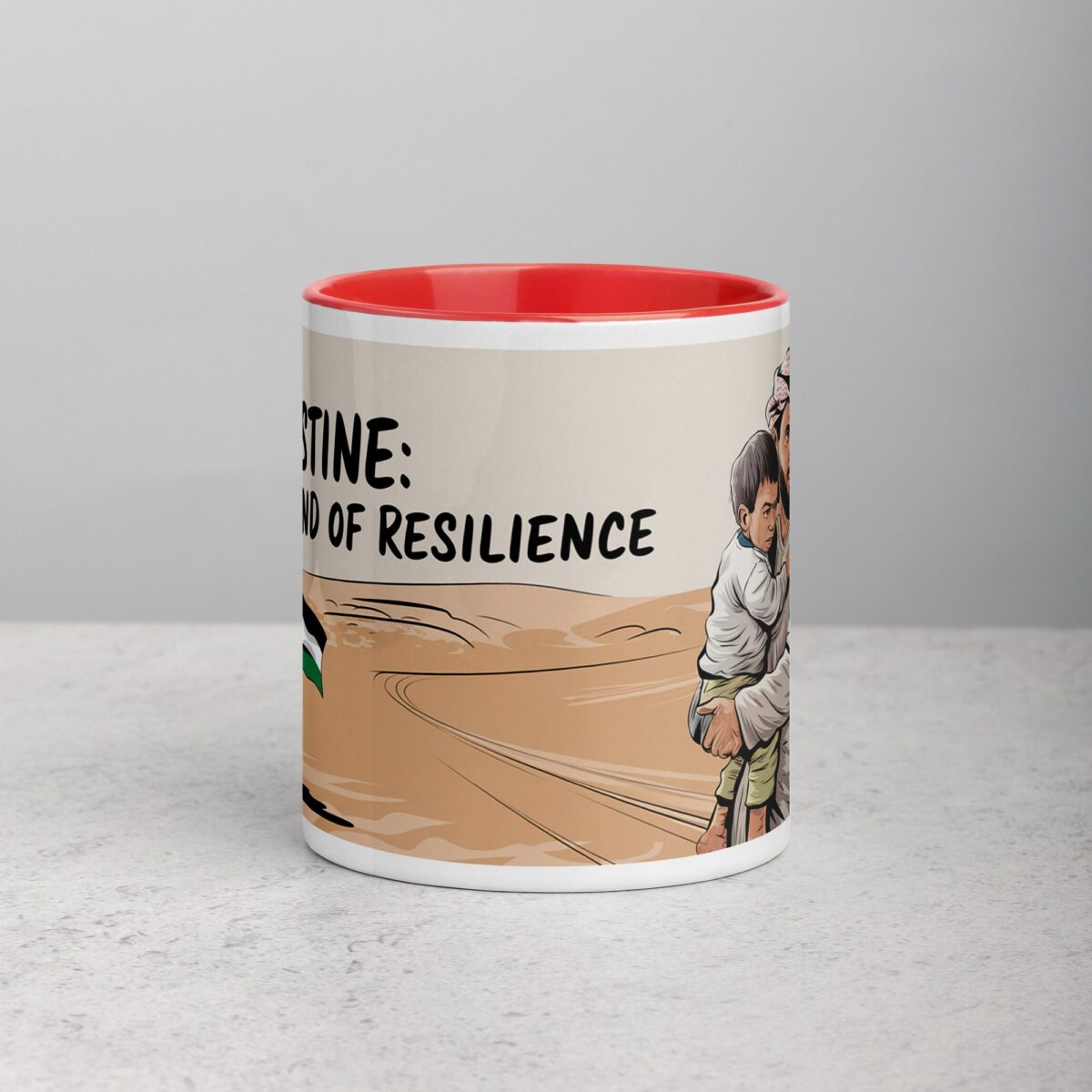 Palestine: The Land of Resilience Mug - Image 8