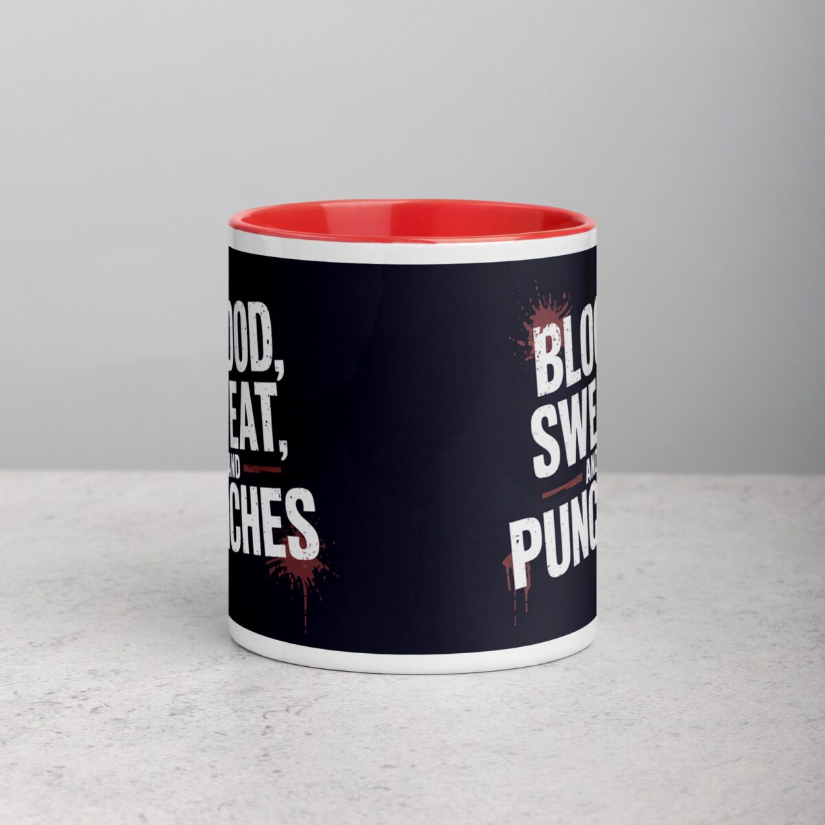 Blood, Sweat, and Punches Boxing Mug - Image 7